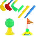 thumbnail image 4 of Mini Golf Set Children Kids Outdoor Sports Games Toys Multicolor Plastic Mini Golf Club Set, 4 of 6