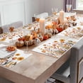 thumbnail image 3 of Fall Placemats Set of 6 Autumn Wildflower Place Mats Thanksgiving Placemat Floral Leaf Table Mats for Dining Kitchen Table Holiday Dinner Party Home Fall Decorations 13x19 Inch, 3 of 8