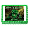 INCREDIBLE HULK Party Decoration Edible Cake Image Topper Frosting Sheet