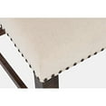 thumbnail image 4 of Jofran Fairview Transitional Upholstered Counter Stool (Set of 2), 4 of 6