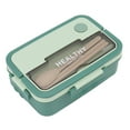 thumbnail image 4 of Plastic Lunch Box,Plastic 3 Compartment Lunch Compartment Lunch Box Plastic Bento Box Versatile Functionality, 4 of 7
