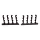 thumbnail image 3 of Soporte de pared horizontal para colgar arcos y flechas, 9,8 × 5,5 × 2 cm Negro, 3 of 5