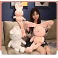 thumbnail image 3 of Retractable Rabbit Plush Toy Cartoon Bunny Stuffed Doll Gift For Girls teenager -ZJKDGJKJ, 3 of 3