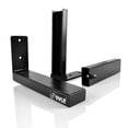 thumbnail image 2 of Pyle Speaker Wall Mount, Pair of Speaker Stands, Large or Small Speakers, 110 Lbs. Capacity, Black, 2 of 4