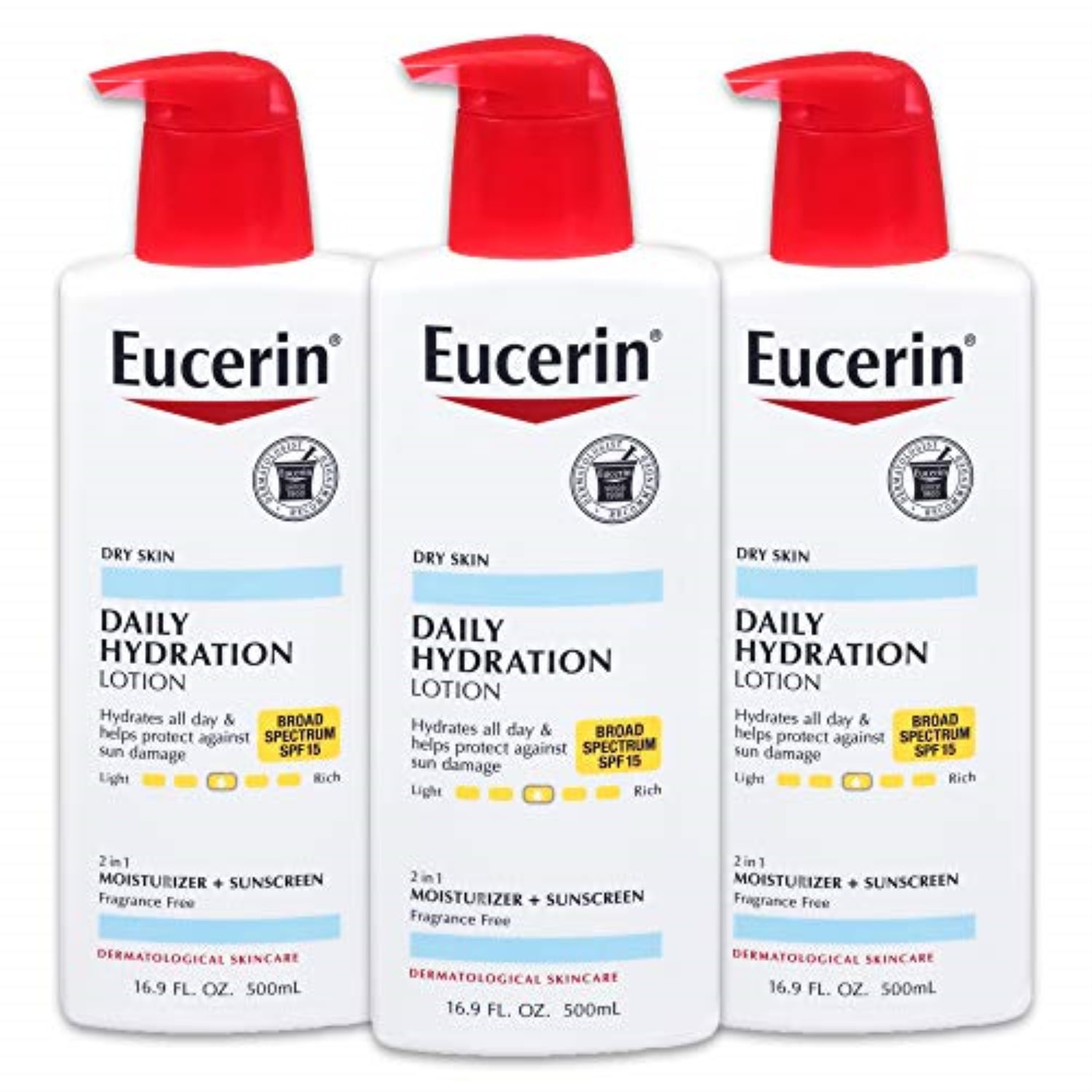 eucerin daily hydration lotion with spf 15 broad spectrum body lotion