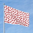 thumbnail image 2 of Picia Cartoon Strawberry Printed Flag ,Cartoon Strawberry Pattern Garden Flag Vertical Double,Yard Lawn Outdoor Decor 48x72", 2 of 9