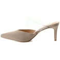 thumbnail image 3 of Journee Womens Ollie Mules Low Stiletto Pointed Toe Pumps, 3 of 10