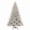 5FTWhite, variant on DEALTOPS 4ft Pre-Lit Flocked Artificial Christmas Tree, 150 Warm White Lights, 856 Tips, Foldable Metal Stand