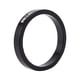 thumbnail image 3 of Espaciador de auriculares de bicicleta espaciador de auriculares de aluminio 4 x espaciador de auriculares de aluminio duradero para bicicleta de montaña 5mm negro 5mm Fugacal Otros, 3 of 5