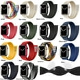 thumbnail image 2 of Nylon Braided Solo Loop Band for Apple Watch Bands 45mm 41mm 44mm 40mm 42mm 38mm Adjustable Nylon Stretchable Sport Strap Elastic Replacement Wristband for iWatch Series 8 7 6 SE 5 4 3 2 1, 2 of 9