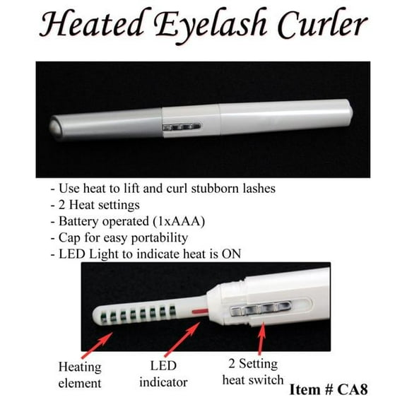 Cidron CA8 Heated Eyelash Curler
