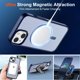 thumbnail image 5 of Funda magnética SUPFINE para iPhone 15, color azul marino, 5 of 7