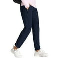 thumbnail image 2 of Women'S Hiking Pants Quick Dry Lightweights Water Elastic Waist Cargo Pants for All Seasons Navy Blue S, 2 of 6