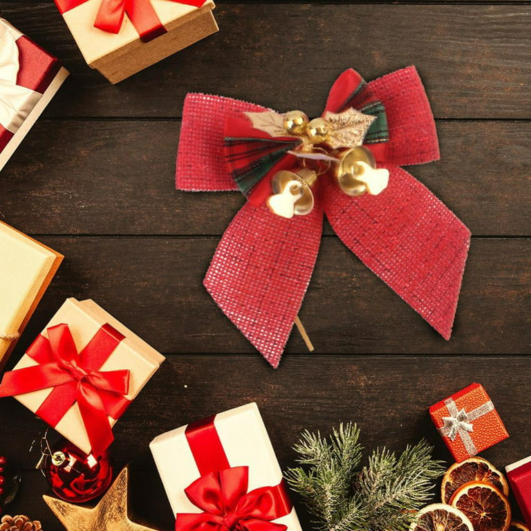 36Pcs Christmas Gift Wrap Ribbon Pull Bows  Gift wrap ribbon, Gift  wrapping, Christmas gift decorations