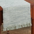 thumbnail image 2 of Park Designs Blue Basketweave Table Runner 13"x36", 2 of 4