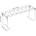 thumbnail image 2 of Stainless Steel Chicken Leg Grill Rack - Set of 2, 2 of 5