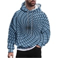 thumbnail image 1 of Rbaofujie Chandail en Molleton pour Hommes Mode Décontractée Chandails en Molleton à Capuche Col Rond Imprimé Pull Manches Longues Hauts Chandail en Molleton Zip Chandail à Capuchon, 1 of 6
