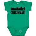 thumbnail image 3 of Inktastic Cincinnati Skyline Grunge Boys or Girls Baby Bodysuit, 3 of 5