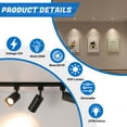 thumbnail image 3 of HIBIBUD 4Pcs GU5.3 Halogen Light Bulbs,35W 12V MR16 Candle Warmer Lamp Bulb,2 Pin Light Bulb for Candle Warmer Lamp,Light Bulb for Candle Warmer Lamp Scented Lamps,Oil Warmers, 3 of 7