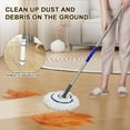 thumbnail image 5 of Self Wringing Floor Cleaner with 52.5 Inch Long Handle, Heavy Duty Wet Mop for Hardwood, Tile, Vinyl, Laminate Floors (White), 5 of 5