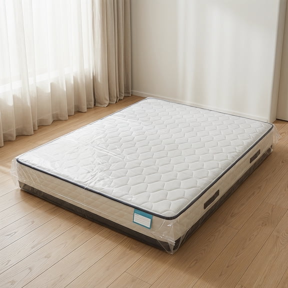 OULII Thickened Mattress Storage Bag Pe Polyethylene Reusable White