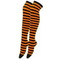 thumbnail image 2 of SAYOO Traje de guantes de medias para mujeres, calcetines rayados a través de la rodilla + guantes sin dedos SAYOO  moda, 2 of 5