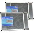 thumbnail image 1 of Fenestrelle Pantalla De Ventana Expandible – Horizontal (15 Pulgadas De Alto X 21 Pulgadas – 40 Pulgadas De Ancho) 2 Paquetes De Pantallas De Ventana Ajustables Medianas Pantalla De Repuesto Perfecta, 1 of 7