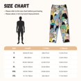 thumbnail image 3 of Fotbe Different Cats Pantalones de Pijama para Mujer, Pantalones de Dormir, Pantalones Pj con Cordón y Bolsillos-Large, 3 of 6
