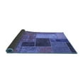 thumbnail image 2 of Ahgly Company Indoor Square Patchwork Blue Transitional Area Rugs, 8' Square, 2 of 4