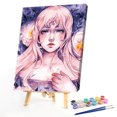 thumbnail image 2 of Big Eyes Doll 5D DIY completo taladro redondo Rhinestone diamante pintura Kit artesanía Tmvgtek Arte deco, 2 of 9