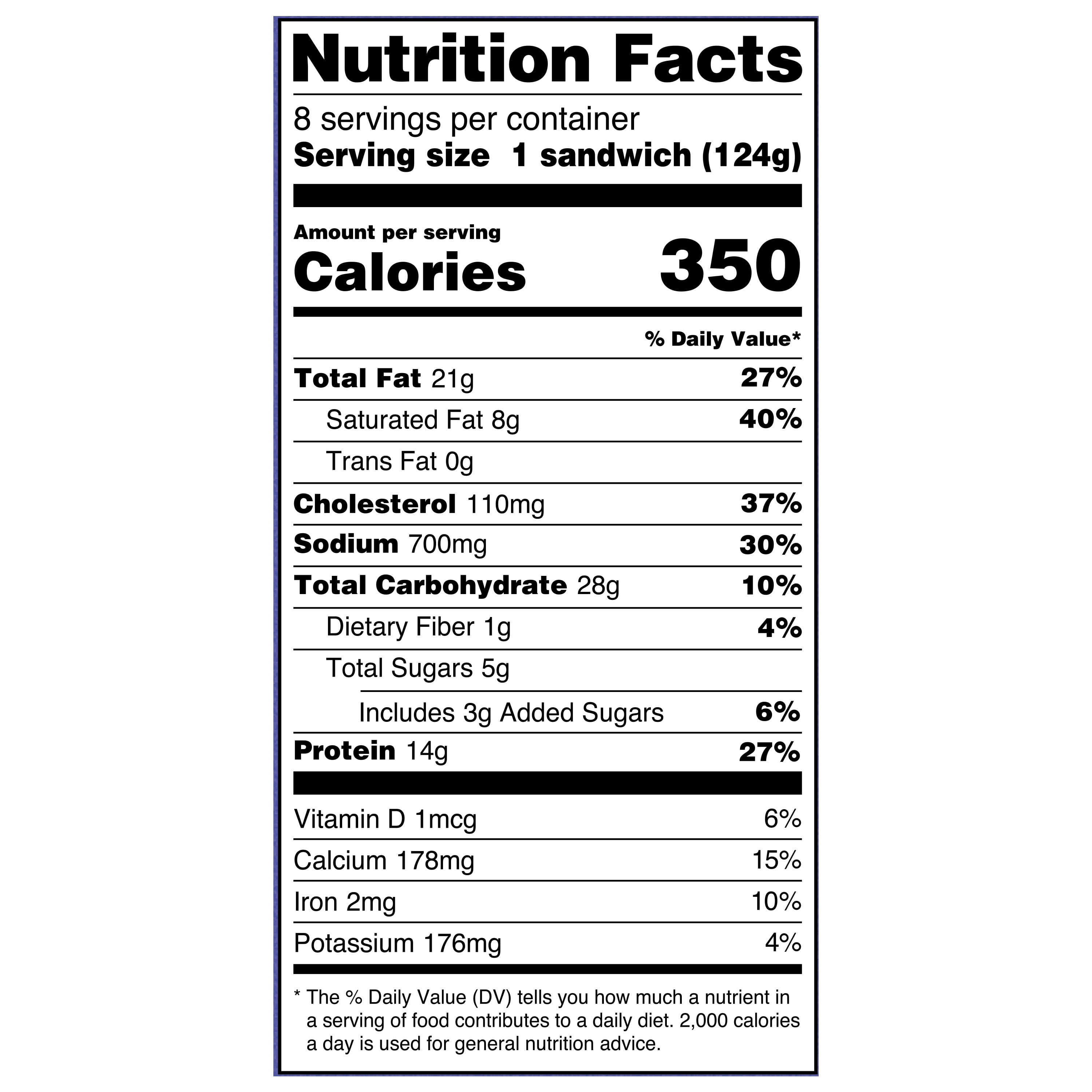 Great Value Sausage Egg and Cheese Croissant Sandwiches, 4.4 oz, 8 Count (Frozen)