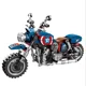 thumbnail image 2 of Miniso Marvel vengadores Capitán América motocicleta creativa modelo bloques de construcción juguetes regalos niños conjunto, 2 of 2