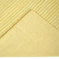 thumbnail image 2 of Better Trends SHASP2626YE Jullian Collection Super Soft & Light Weight Bold Stripes Euro Sham, Yellow, 2 of 3