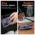 thumbnail image 5 of Dteck for Motorola Edge 2024 Case with Lanyard & Phone Tether Tab, Military Grade Drop Protection agnetic Ring Holder Kickstand Protective Phone Case for Moto Edge 2024,Violet, 5 of 8