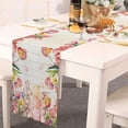 thumbnail image 4 of Dsscvnef Easter Bunny Egg Pattern Linen Print Kitchen Dining Room Insulated Decorative Placemat（H）, 4 of 7