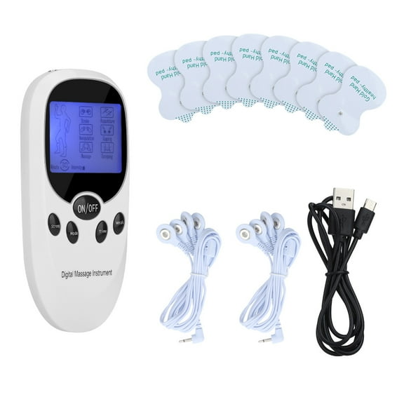 Meridian Massager Electronic Pulse Patch Physiotherapy Device Dual Output Full Body Massage Device