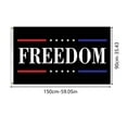 thumbnail image 2 of RKSTN Drapeaux Lettres Drapeau de Fête Événement Drapeau Lettres Libres, 2 of 4