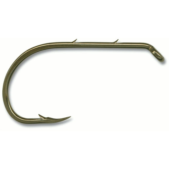 Mustad Down Eye Baitholder Hook (Bronze) - Size: #4 12pc