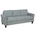 thumbnail image 6 of Gzxs 3-Seat Sofa Fabric Three-Seater Sofa for Living Room Home Relax Max 900LBS, Gray (Not Included the Pillow), 6 of 10