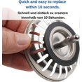 thumbnail image 5 of O-ring Seal Rubber, 5 Pcs Bath Plug Seals, Kitchen Sink Basin Snap Rubber Seal Washers Compatible Fr, 5 of 5