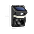 thumbnail image 4 of Yuarrent Lámpara de plagas con energía solar Choque eléctrico Movimiento del cuerpo Patio Insecto Luz Montaje en pared LED Pasarela de plástico Iluminación y accesorios Luz blanca Yuarrent HA063420-02B, 4 of 6