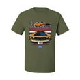 thumbnail image 2 of Wild Bobby Mustang Powered by Ford Performance Cars and Trucks Men Graphic Tee, Military Green, X-Large, 2 of 6