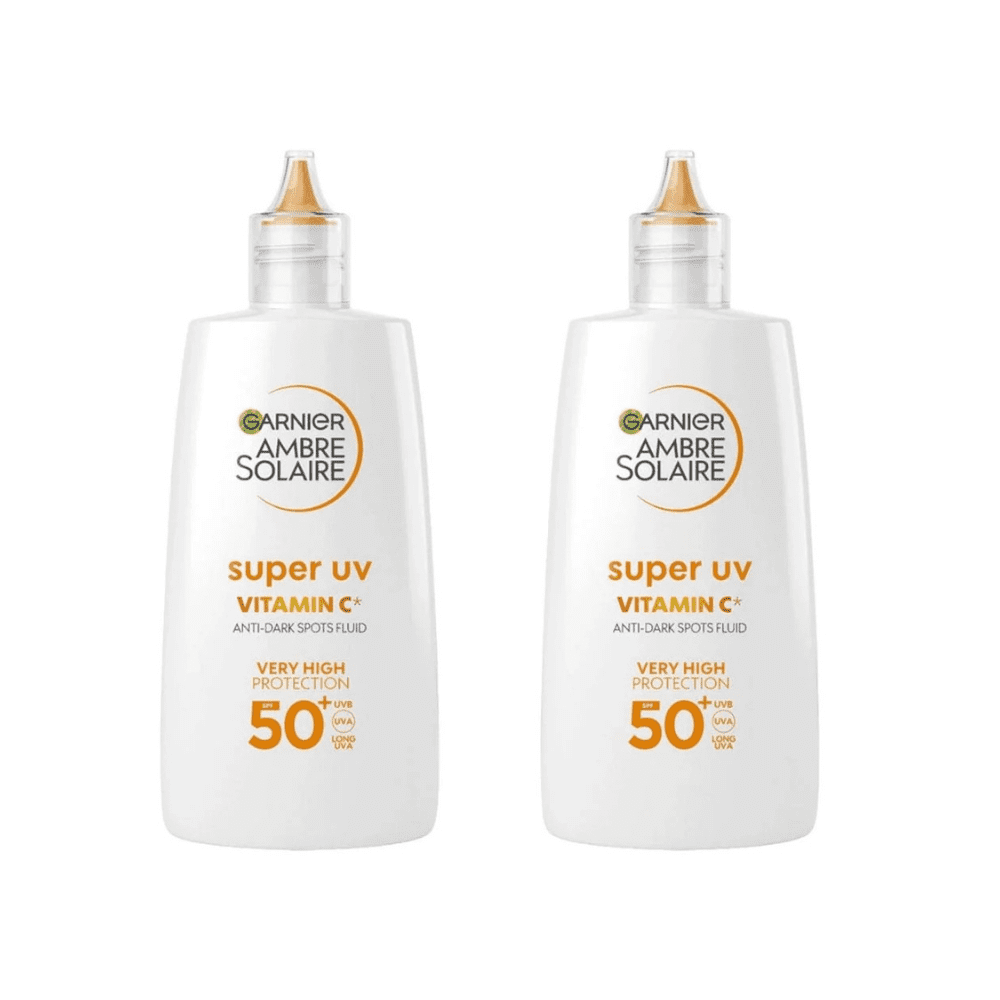 Garnier Super UV SPF50 日焼け止め 40ml 5本セット Garnier Ambre Solaire Super UV Niacinamide Facial SPF50+ Cream