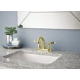 thumbnail image 2 of Delta Windemere Two Handle Centerset Bathroom Faucet in Polished Brass B2596LF-PB, 2 of 2