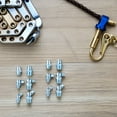 thumbnail image 4 of SHOWERORO 100Pcs Assorted Grease Fitting Accessories Sky Blue Zinc Coated for Bulk Maintenance Use, 4 of 6