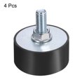 thumbnail image 3 of 4 Pack M8x23mm Thread Studs Rubber Shock 40x20mm Male Female 4 Pack M8 Lock Nuts, 3 of 6