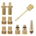 thumbnail image 2 of Bike Valve Adapter Set Bike Tire Valve Converter Kit Presta to Dunlop Schrader to Presta Valve Adapter Nozzle Needle Kit, 2 of 5