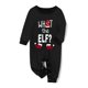 thumbnail image 2 of Pijama familiar de pijama de Navideño camiseta de manga larga impresa en letras con pantalones a cuadros ; Bebé-18-24 Meses, 2 of 5
