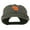 Black, variant on Wisconsin State Map Embroidered Washed Cotton Cap - Black OSFM