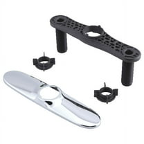 Delta Essa Escutcheon w/ Baseplate & Nuts in Chrome